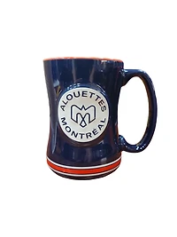 CFL Coffee Mug Sculpted Relief Alouettes