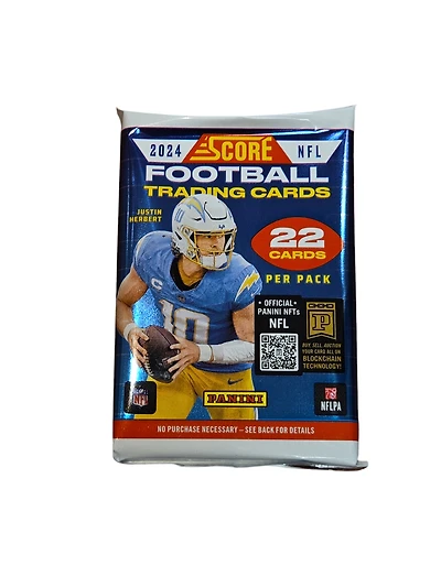 NFL 2024 Score Panini Trading Cards (single pack)