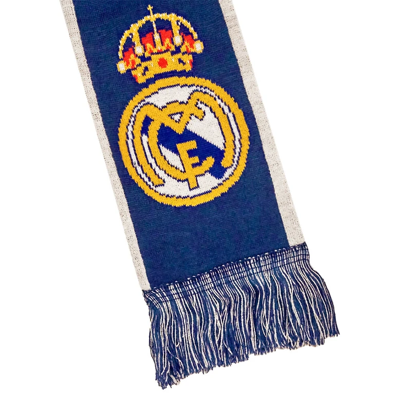 La Liga Scarf Knit Wordmark Double Sided Real Madrid CF