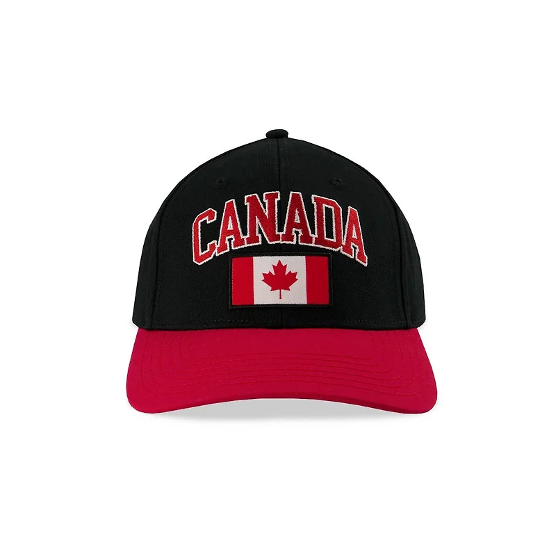 Country Hat Flag Black Canada