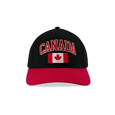 Country Hat Flag Black Canada
