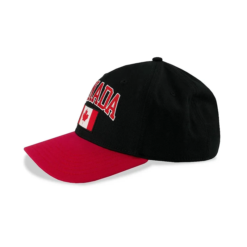 Country Hat Flag Black Canada