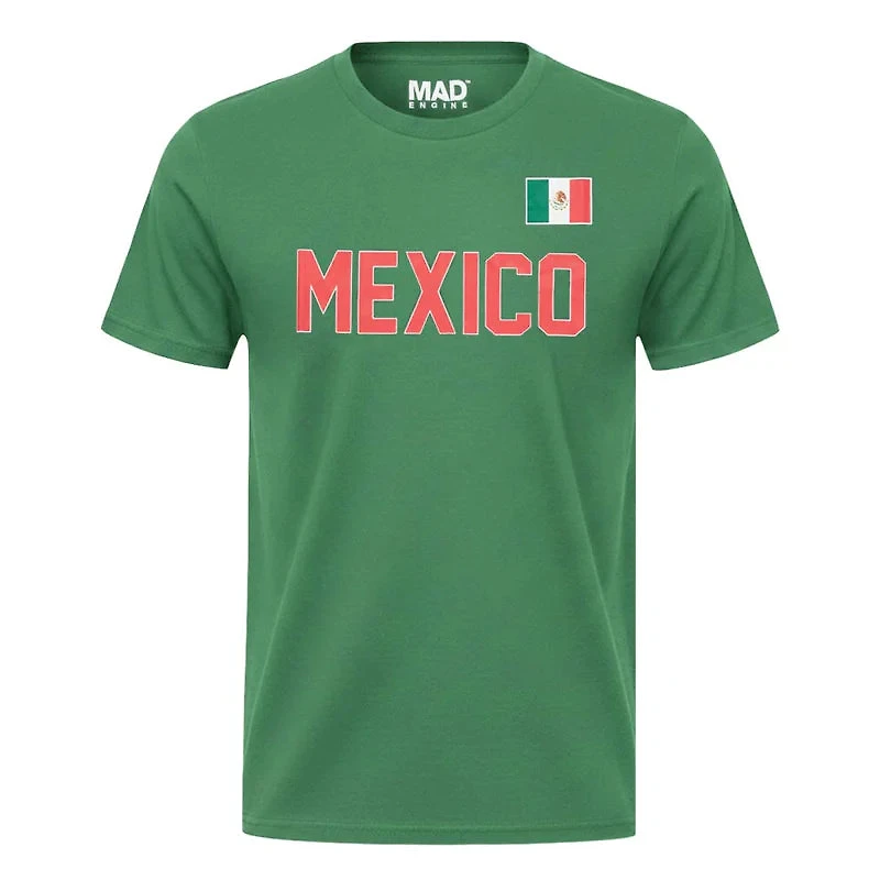 Country T-Shirt Flag Mexico