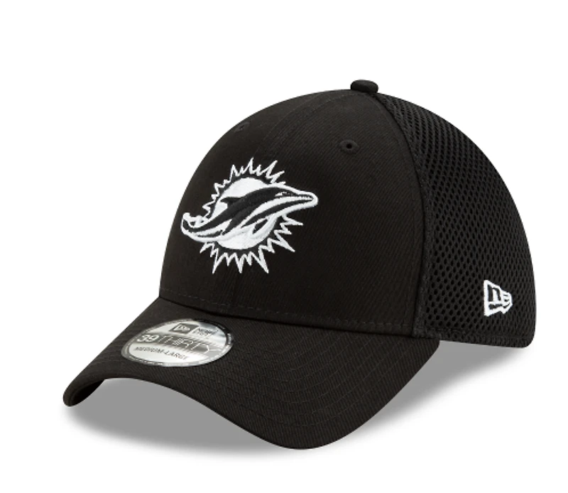 NFL Hat 3930 Neo Black & White Dolphins