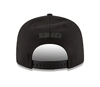 MLB Hat 950 Snapback Tonal Black w/Red Leaf Blue Jays