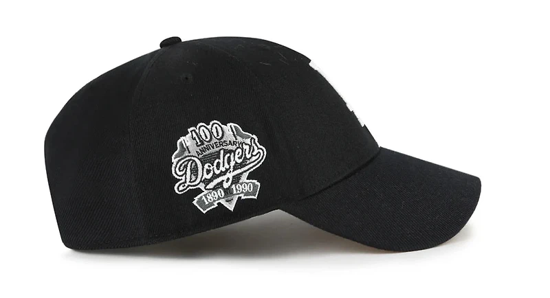MLB Hat MVP Sure Shot Snapback 100th Anniversary Dodgers