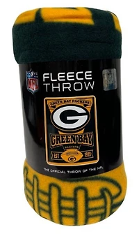 NFL Fleece Throw Marquee Packers