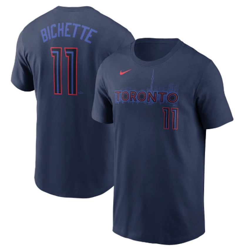 MLB Youth Player T-Shirt Name And Number City Connect Bo Bichette Blue Jays