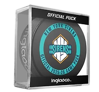 PWHL Game Puck 2025-26 New York Sirens