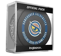 PWHL Game Puck 2025-26 Vancouver Goldeneyes