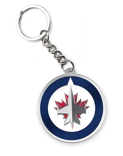 NHL Keychain Logo Jets