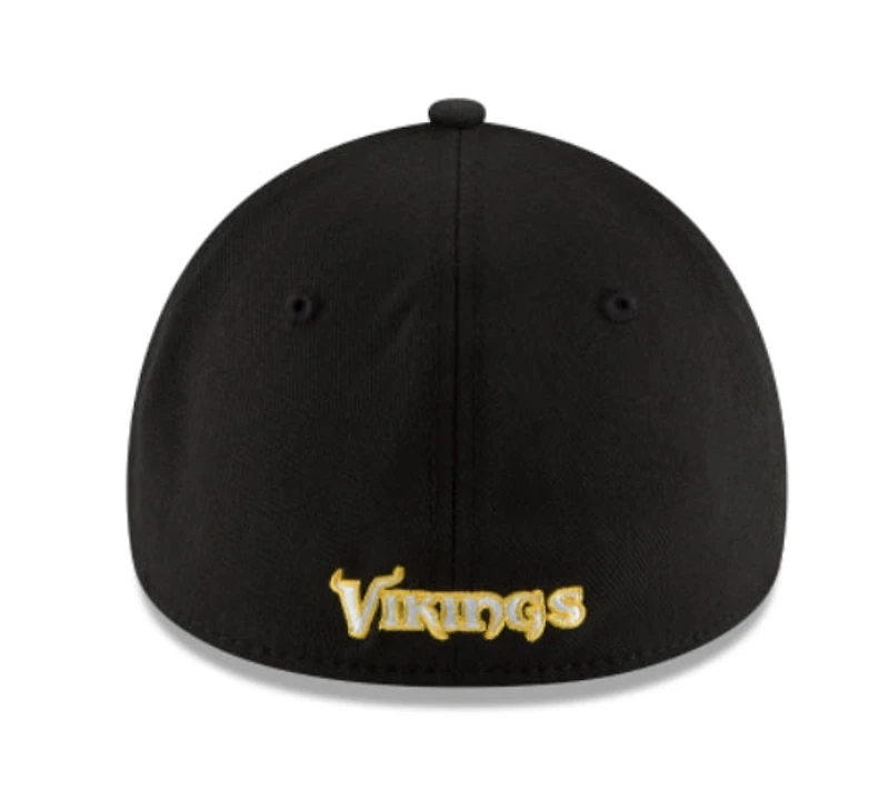 NFL Hat 3930 Team Classic Vikings (Black)