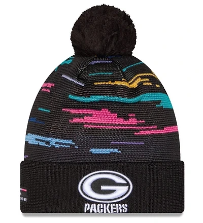 NFL Knit Hat 2026 Sideline Pom Knit Crucial Catch Packers