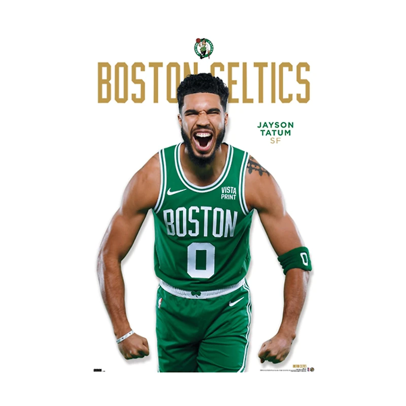NBA Player Wall Poster Jayson Tatum Celtics