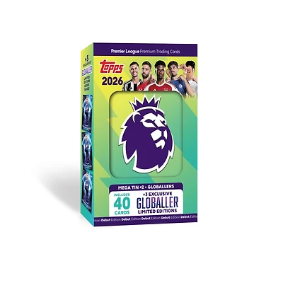 Topps Premier League Premium Trading Cards 2025-26 Mega Tin