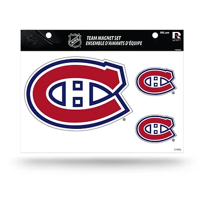 NHL Team Magnet Set Canadiens
