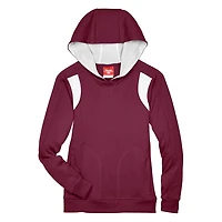 Team 365 Youth Blank Hoodie Elite Performance Maroon
