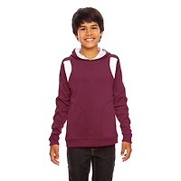 Team 365 Youth Blank Hoodie Elite Performance Maroon