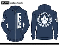 NHL Full Zip Hoodie "Est" Maple Leafs