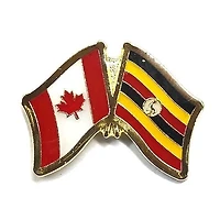 Country Lapel Pin Friendship Uganda