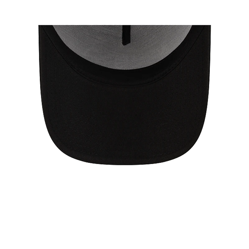 MLB Hat 940 A-Frame Snapback Black On Black Blue Jays