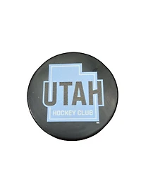 NHL Puck Tertiary Logo Utah Hockey Club