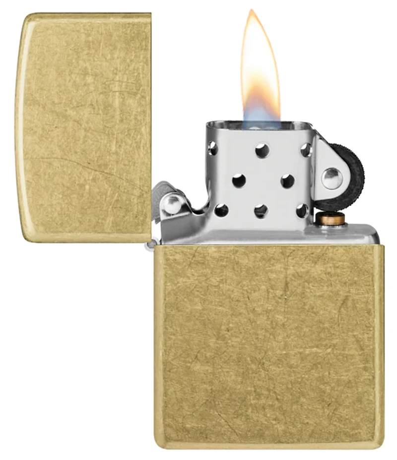 Zippo Lighter Street Brass