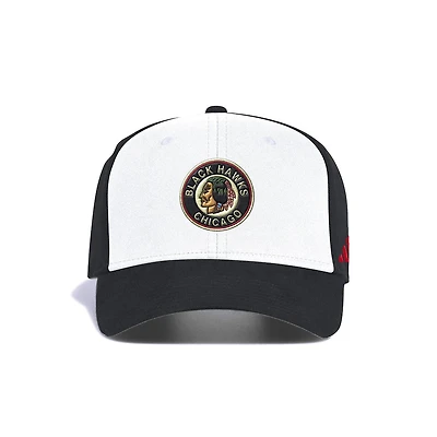 NHL Hat Structured Stretch Original Six Blackhawks
