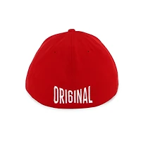 NHL Hat Structured Stretch Original Six Red Wings