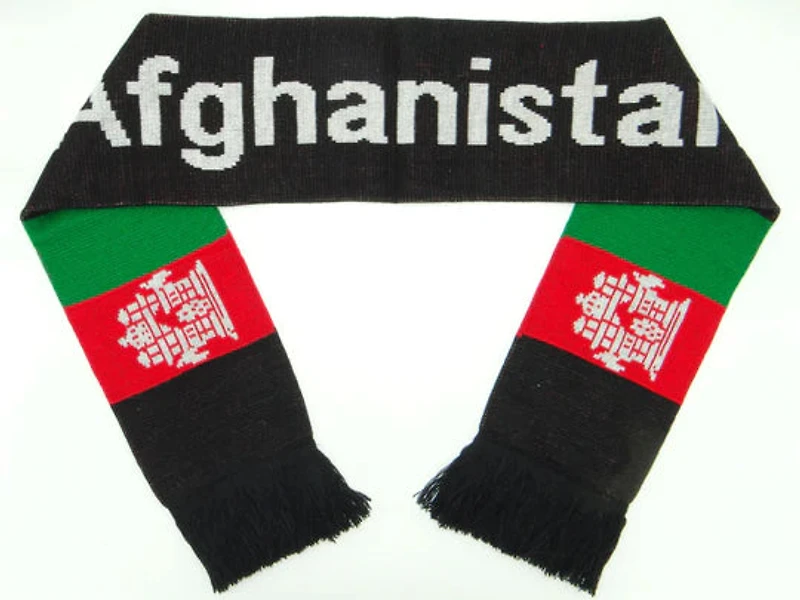 Country Scarf Knit Afghanistan