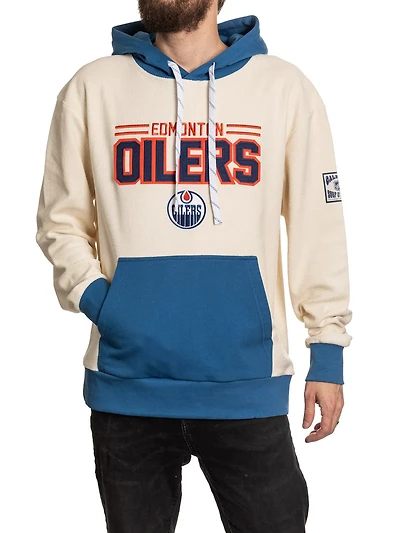 NHL Hoodie French Terry Original 6 Oilers