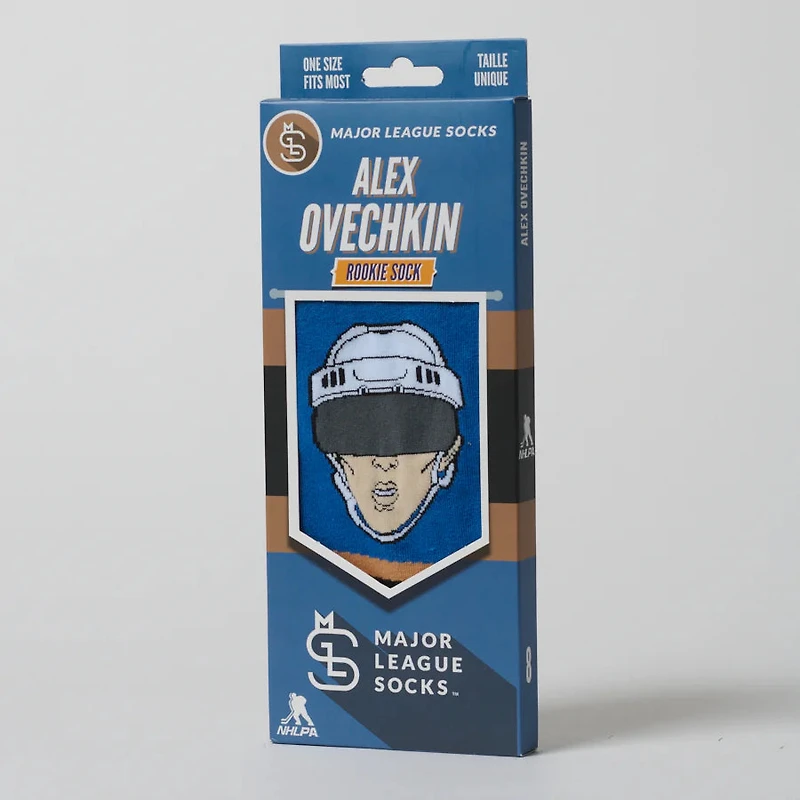 NHLPA Player Socks Alex Ovechkin Rookie Capitals
