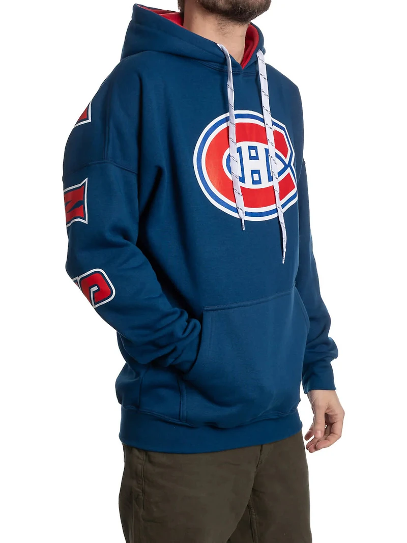 NHL Hoodie Varsity Arm to Canadiens