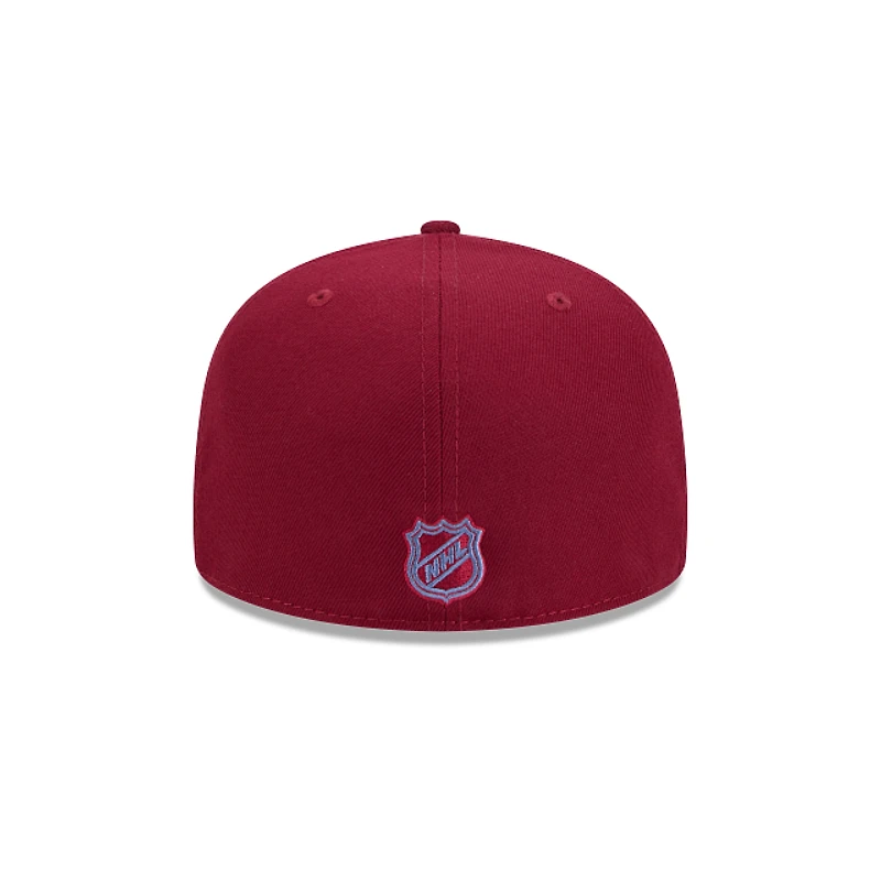 NHL Hat 5950 Poly Basic Avalanche