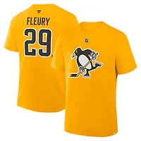 NHL Player T-Shirt Authentic Stack Alternate Marc-Andre Fleury Penguins