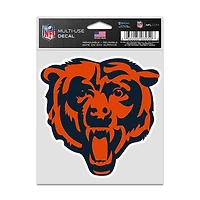 NFL Multi Use Decal 3.75x5 Logo Bears