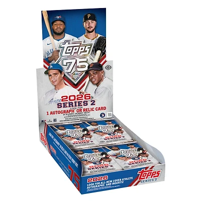MLB Baseball Trading Cards Topps 2026 Hobby Topps 75 Series Two (Whole Box)