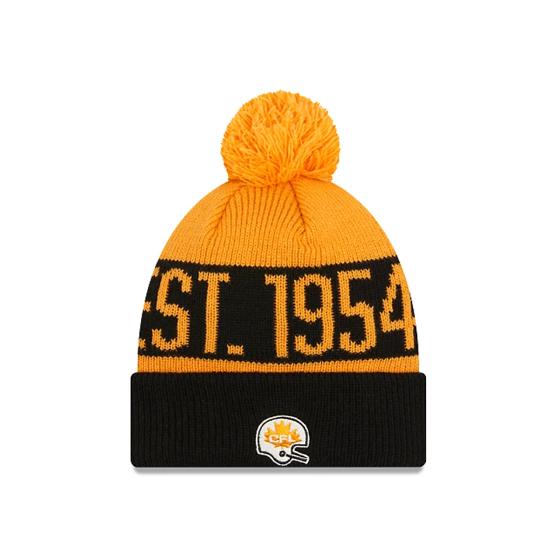 CFL Knit Hat Pom Turf Traditions 2023 Lions