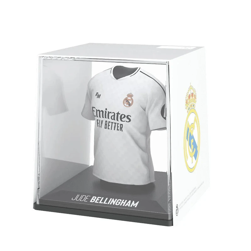 La Liga Splink Collectible Soccer Jersey 2024/25 Home Jude Bellingham Real Madrid CF