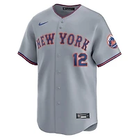 MLB Player Limited Jersey Road Francisco Lindor Mets