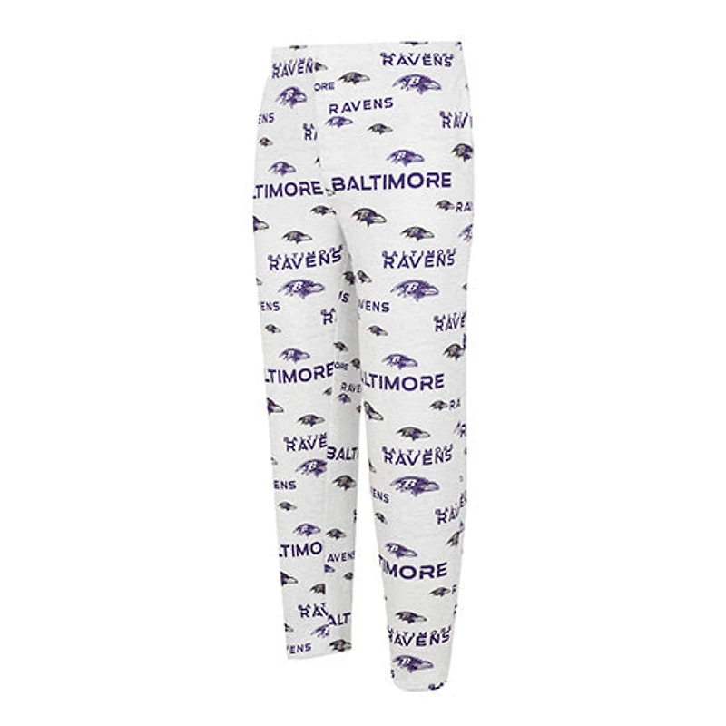 NFL PJ Pants Microfleece Docket Ravens