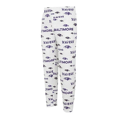 NFL PJ Pants Microfleece Docket Ravens