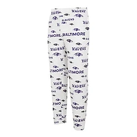 NFL PJ Pants Microfleece Docket Ravens