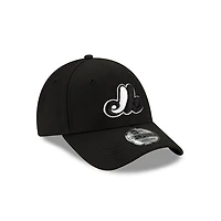 MLB Hat 940 The League Black and White Expos