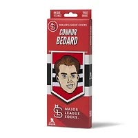 NHLPA Youth Player Socks Connor Bedard Blackhawks