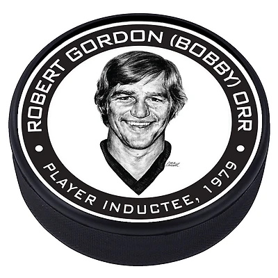 NHL Alumni Player Puck 1979 Legends Line Textured Bobby Orr Bruins