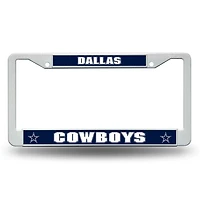 NFL License Plate Frame Plastic Cowboys