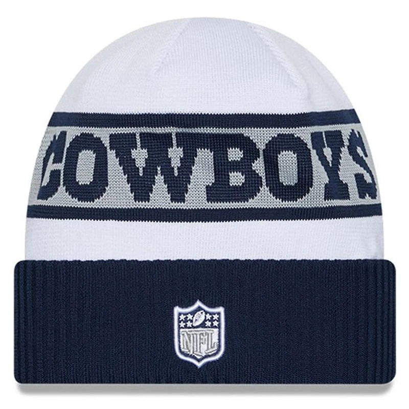 NFL Knit Hat Sideline Tech Cuffed Team 2023 Cowboys