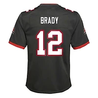 NFL Youth Player Game Jersey Alt Pewter Tom Brady Buccaneers