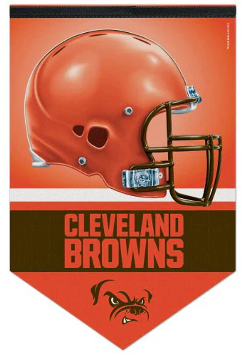 NFL Felt Banner 17x26 Browns